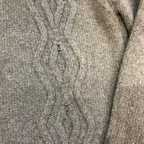 Men’s Italian wool cable knit sweater - Picture 4 of 7